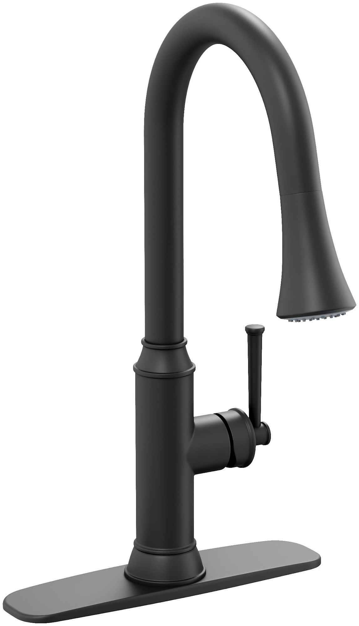 Proflo PFXC5817MB Lockmead 1.75 GPM Single Hole Kitchen Faucet - Black