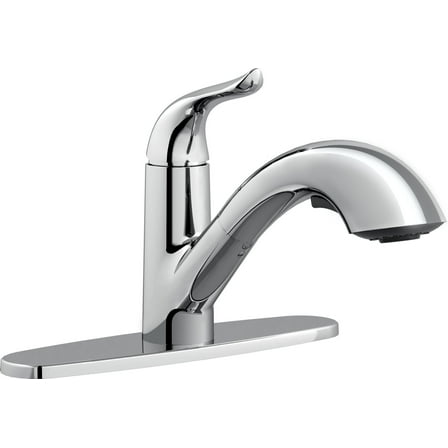 Proflo Pfxc6017 Poulsen 1.5 GPM Single Hole Kitchen Faucet - Chrome