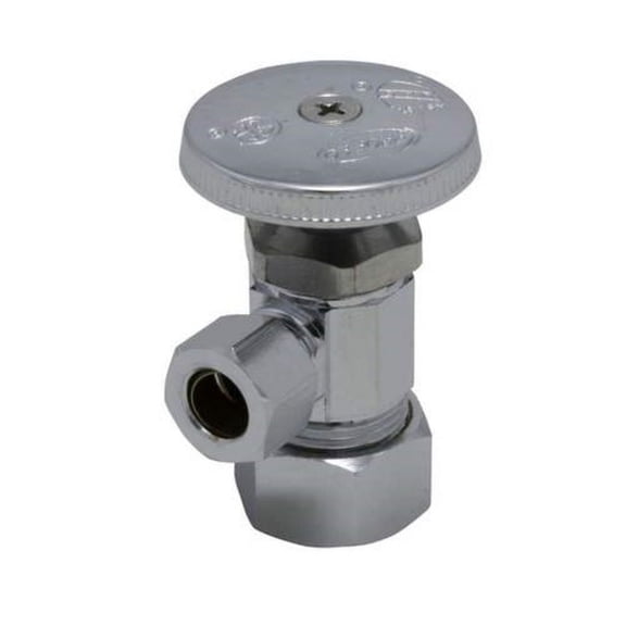 Proflo PFXCAC32C 5/8" X 3/8" Angle Supply Stop - Chrome