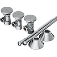 thumbnail image 1 of Proflo PFXCAC32CL12 5/8" X 3/8" Straight Supply Stop Kits - Chrome, 1 of 2