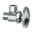 thumbnail image 1 of Proflo Pfxcas32c 1/2" X 3/8" Multi Turn Straight Supply Stop - Chrome, 1 of 1