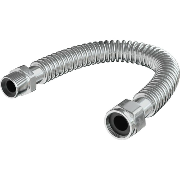 Proflo Pfxchfm18n 3/4" X 18" Fip X Mip Corrugated Flexible Water Heater Connector