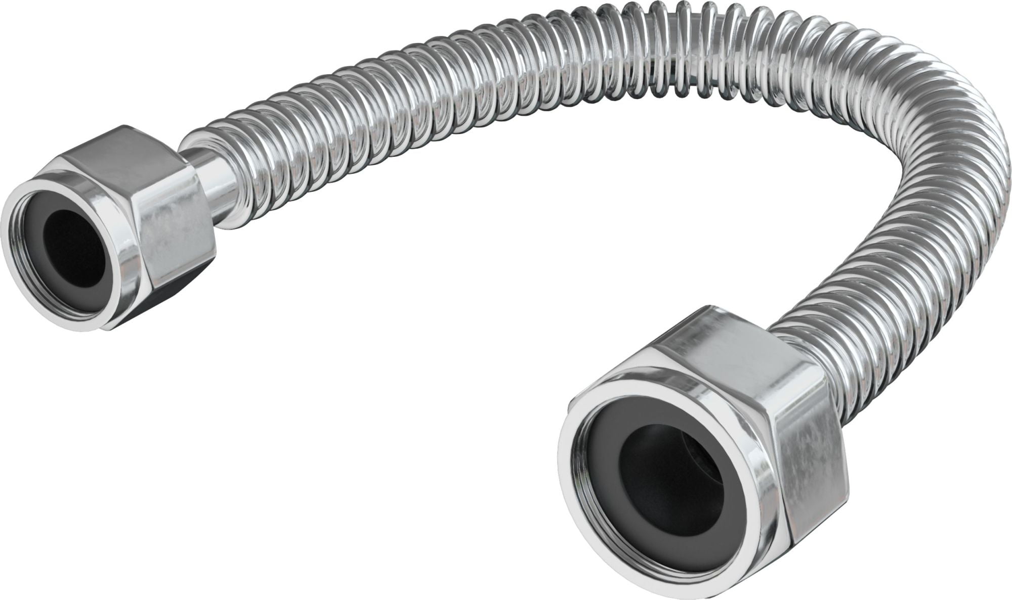 Proflo PFXCHGFT24N 1" X 3/4" Fip 24" Stainless Steel Cor Water Heater Connector