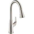 thumbnail image 1 of Proflo Pfxcm1m314 Malden 1.75 GPM Single Hole Kitchen Faucet - Nickel, 1 of 1
