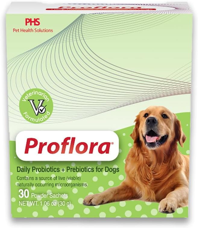 ProFlora Probiotics for Dogs, Complete Gut Health Immune Support, 30 ...