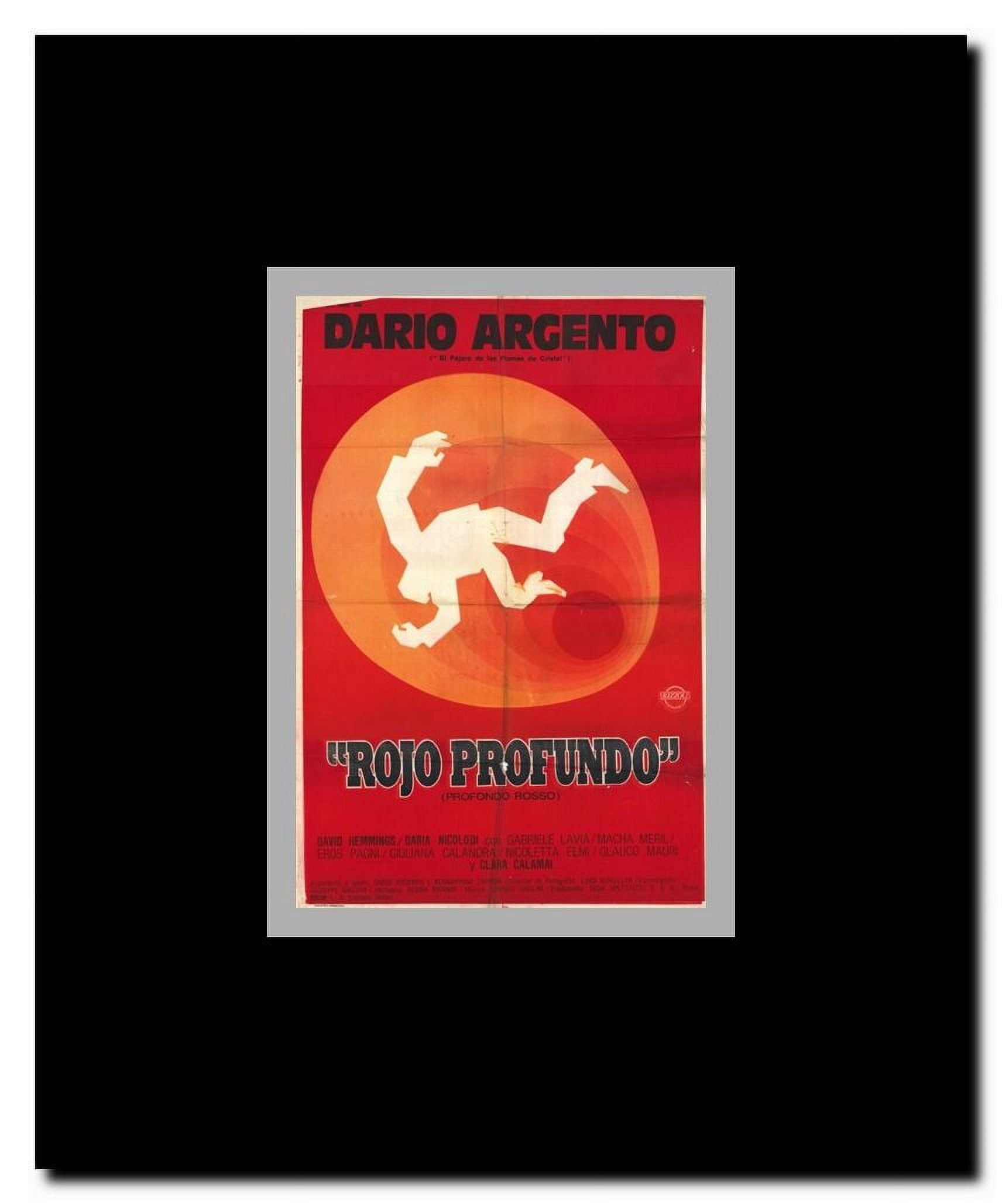 Profondo Rosso Framed Movie Poster