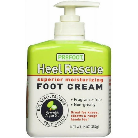 Profoot Care Heel Rescue Superior Moisturizing Foot Cream, 16oz, 4-Pack