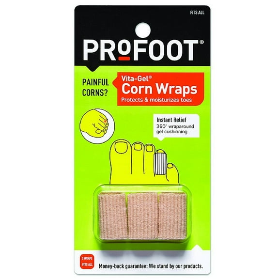 Profoot Care Vita-Gel Corn Wraps Pack of 3