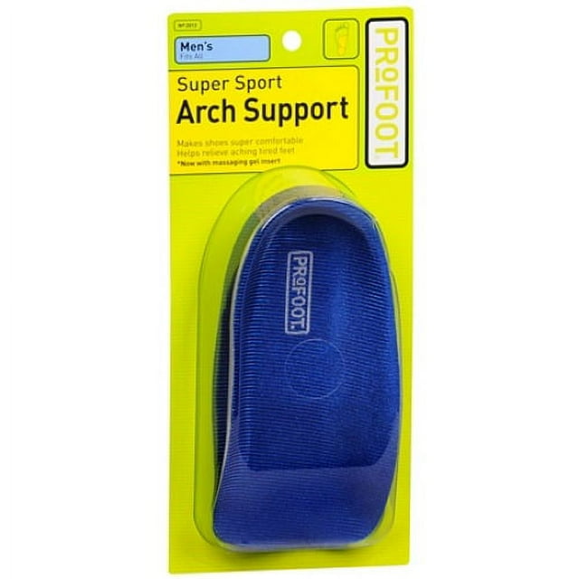 Profoot Super Sport Arch Support For Men 1 Pair, 2 Pack