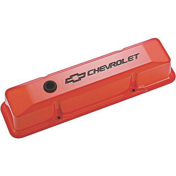 Proform 141-118 PFM141-118 SBC BOWTIE DIE-CAST V/CVRS ORA Fits select: 1967-1986 CHEVROLET CAMARO, 1969-1986 CHEVROLET C10