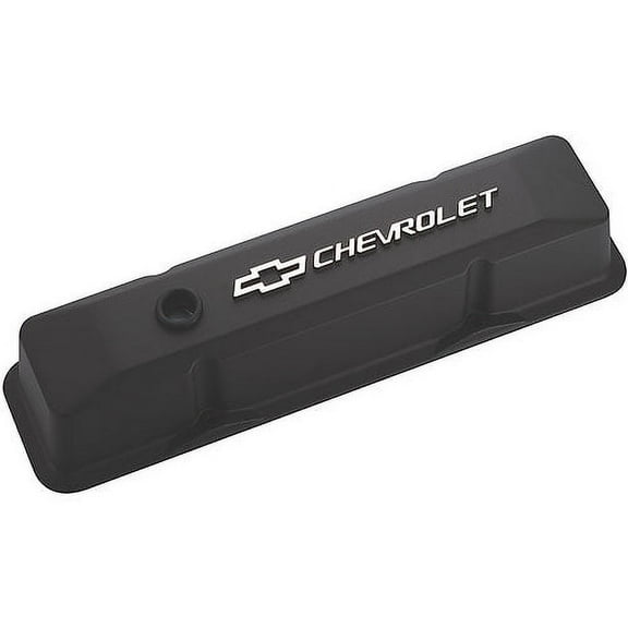 Proform 141-119 PFM141-119 SBC BOWTIE DIE-CAST V/CVRS BLK Fits select: 1967-1986 CHEVROLET CAMARO, 1969-1986 CHEVROLET C10