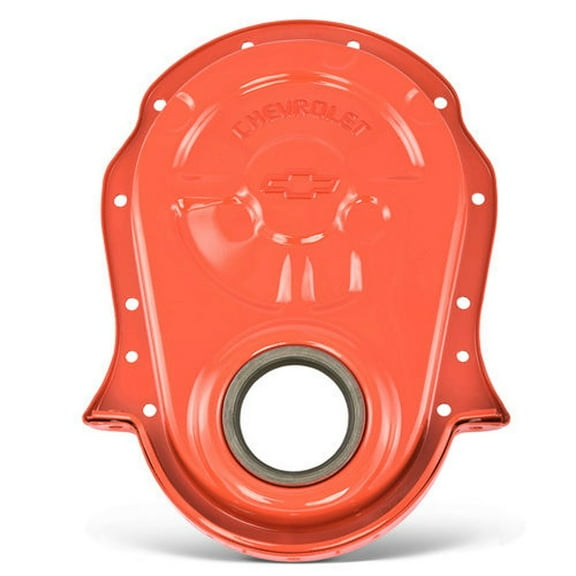 Proform BBC Timing Chain Cover Orange