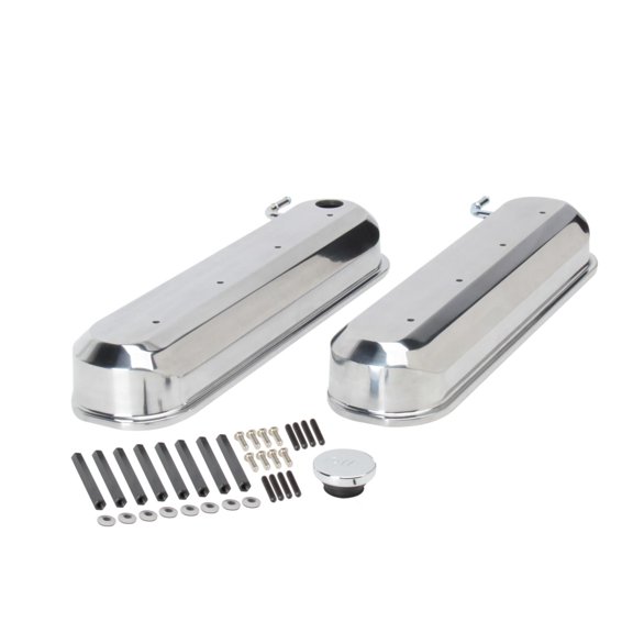 Proform 141-266 LS Slant-Edge Valve Covers, Polished