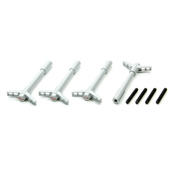 Proform 141-364 PFM141-364 WNG NUTS GRY BOW TIE 4PC