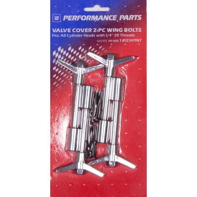 Proform 141-600, Chrome Bowtie V/C Wing Nuts 4Pcs Performance Racing Parts