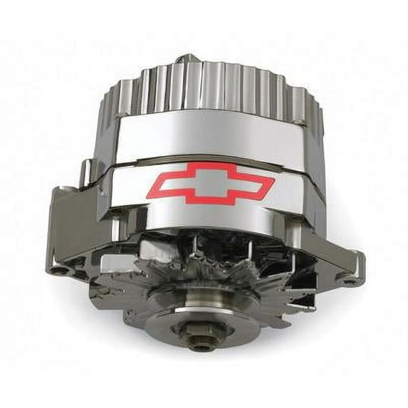 Proform 141-659, Bowtie Chrome Gm 80 Amp Alternator 1-Wire Performance