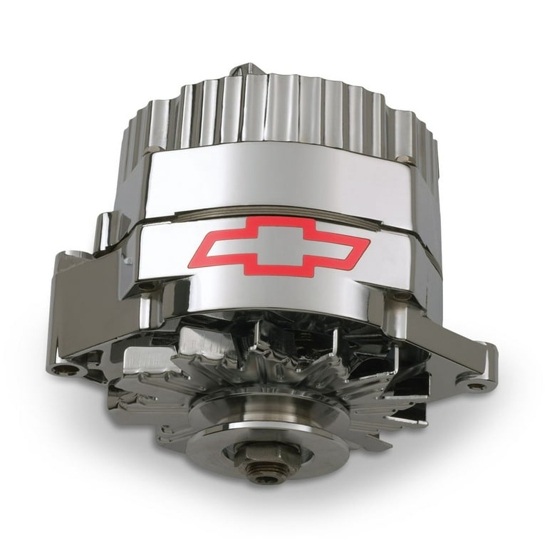 Proform Bowtie Chrome GM 120 Amp Alternator 1-Wire Proform Bowtie Chrome GM 120 Amp Alternator 1-Wire