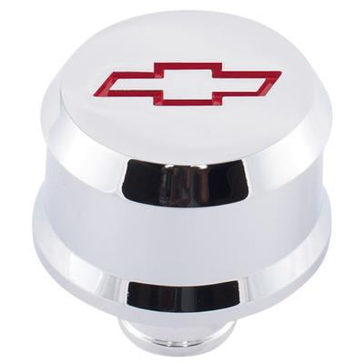 Proform 141-853, Bowtie Slant-Edge Breather Cap Red Bowtie Performance