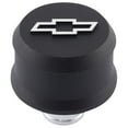 thumbnail image 1 of Proform 141-858 Chevy Bow Tie Valve Cover Air Breather Cap Black Crinkle Push-In, 1 of 2