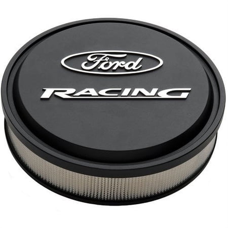 Proform 302-380 PFM302-380 SLANT-EDGE ALUM AIR CLEANER KIT BLACK CRINKLE RAISED LOGO