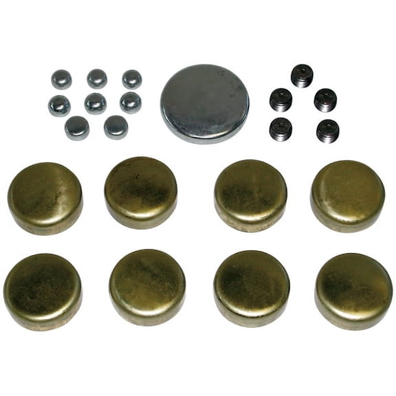 Proform 66554 PFM66554 BRASS FREEZE PLUG KIT FORD FE Fits select: 1966-1967 FORD F100, 1966-1967 FORD THUNDERBIRD