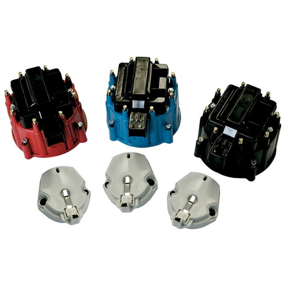 Proform 66942BKC Distributor HEI Coil Cap & Rotor Kit Black Cap Fits select: 1988-1990 CHEVROLET GMT-400, 1973-1986 CHEVROLET C10