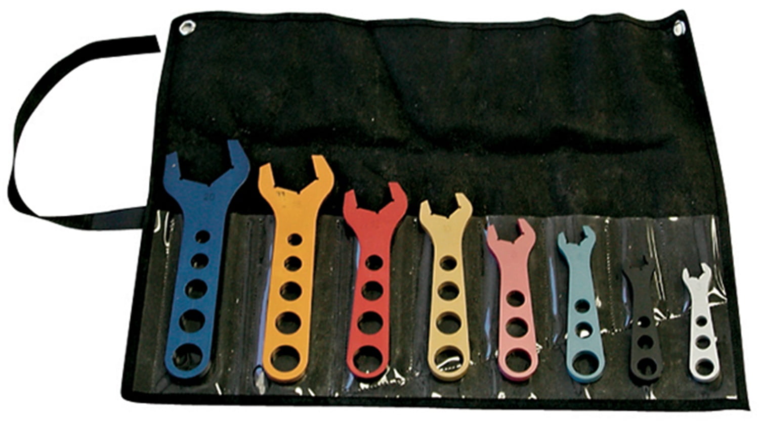 Proform Stubby Aluminum Adjustable AN Wrench Set -3an to -20an Proform Stubby Aluminum Adjustable AN Wrench Set -3an to -20an