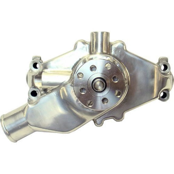 Proform 68244 PFM68244 HIGH FLOW MECHANICAL ALUMINUM WATER PUMP, CHEVY S/B, POLISHED, SHORT