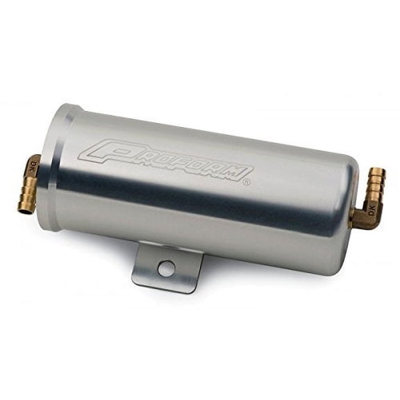 Proform 69528 PFM69528 INPROFORMIN BILLET ALUMINUM UNIVERSAL RADIATOR OVER FLOW CAN, NATURAL ANODIZED