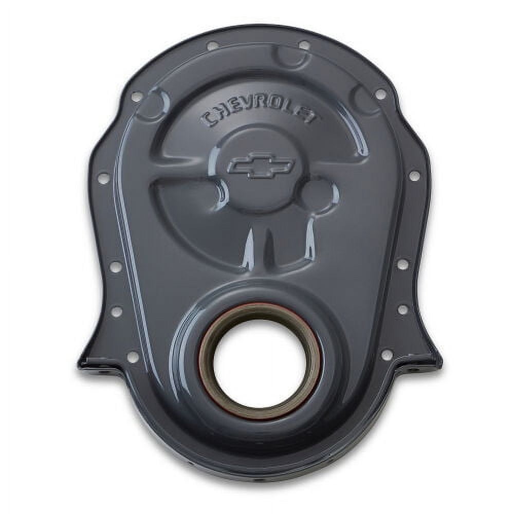 Proform BBC Timing Chain Covers, Shark Gray