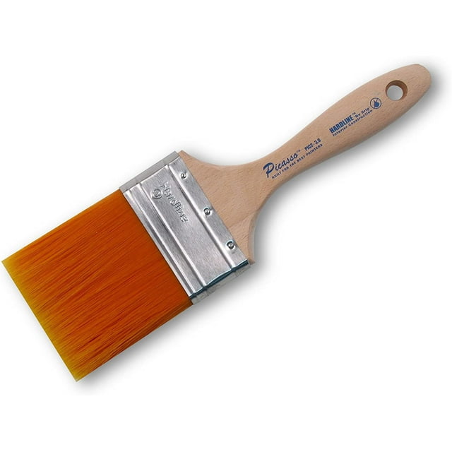 Proform PIC23.0 Picasso Straight Cut Beaver Tail Paint Brush, 3Inch