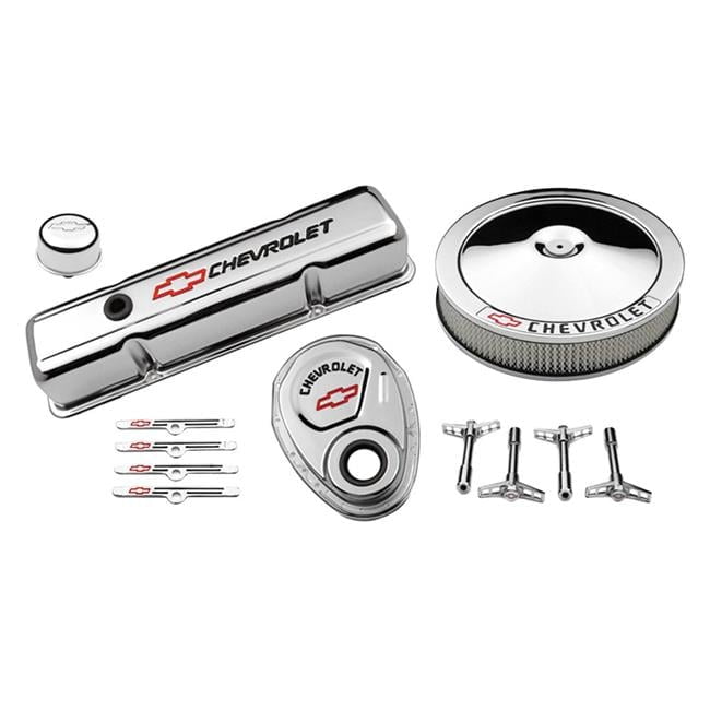 Proform Small Block Chevy (SBC) Chrome Engine Dress-Up Kit Proform Small Block Chevy (SBC) Chrome Engine Dress-Up Kit