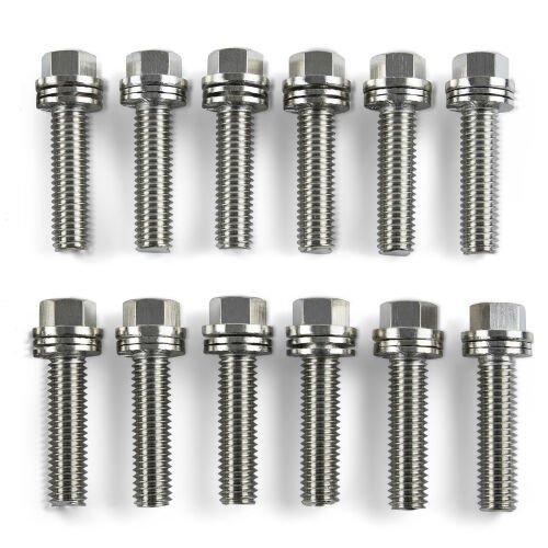 Proform Wedge Locking Header Bolts 3/8 x 1in L (12)