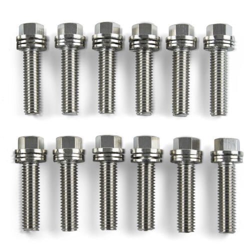 Proform Wedge Locking Header Bolts 3/8 x 1in L (12)