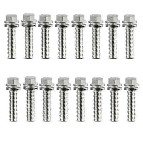 Proform Wedge Locking Header Bolts 3/8 x 1in L (16)