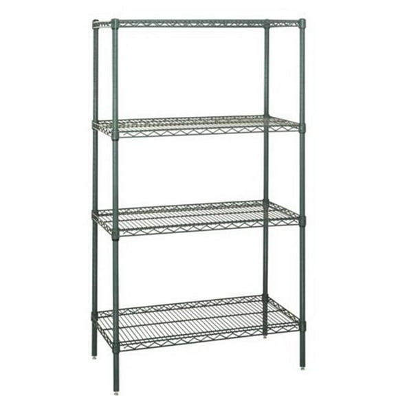 Proform Wire 4 Shelf Unit - 18 x 30 x 86 in.