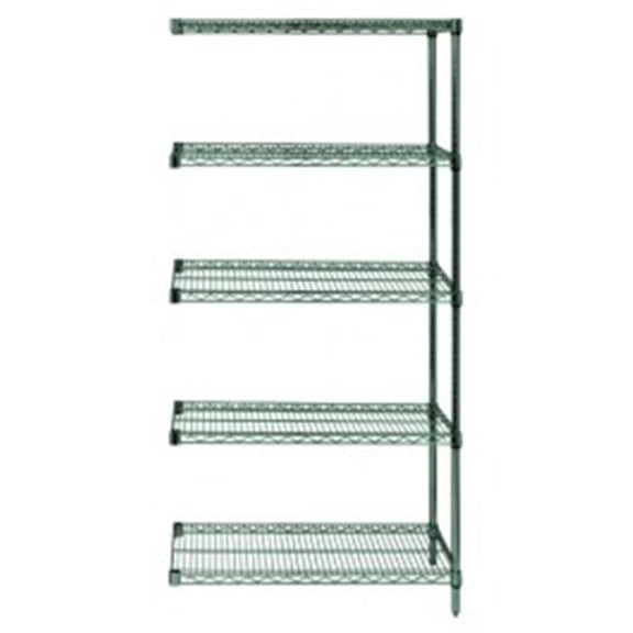 Proform Wire 5 Shelf Add-On Kit - 30 x 60 x 63 in.