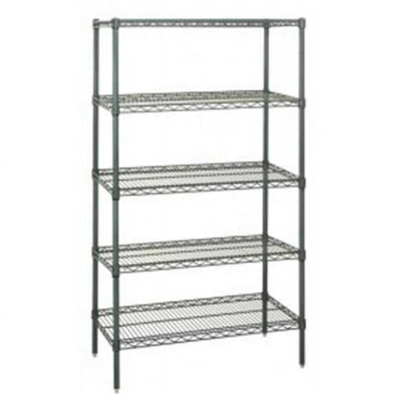 Proform wire shelving starter unit - 30 x 36 x 74 in.