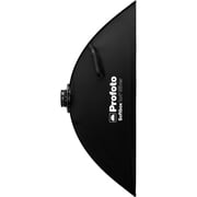 Profoto 1 x 4-Feet Softbox Strip with All-in-One Mount and Removable Diffuser for Edge or Rim Lighting Silver