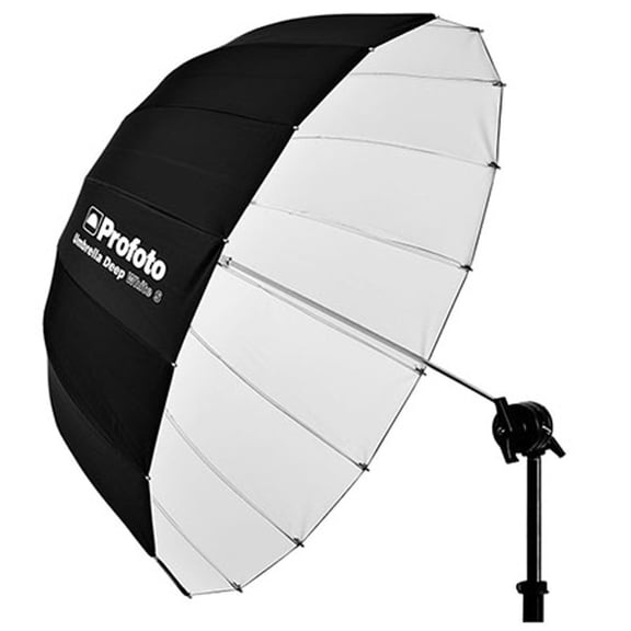 Profoto 100983 Deep White Umbrella, Small (33'')