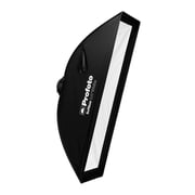 Profoto 1x4-Feet Rectangular Heat-Resistant Softbox Strip with Recessed Front White Interior
