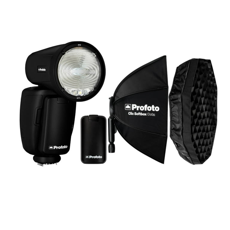 Profoto A10 AirTTL-C Studio Light for Canon with Softbox and