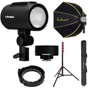 Profoto A2 Flash Head & Connect Tx Kit for Canon, w/9.5 Stand and Softbox