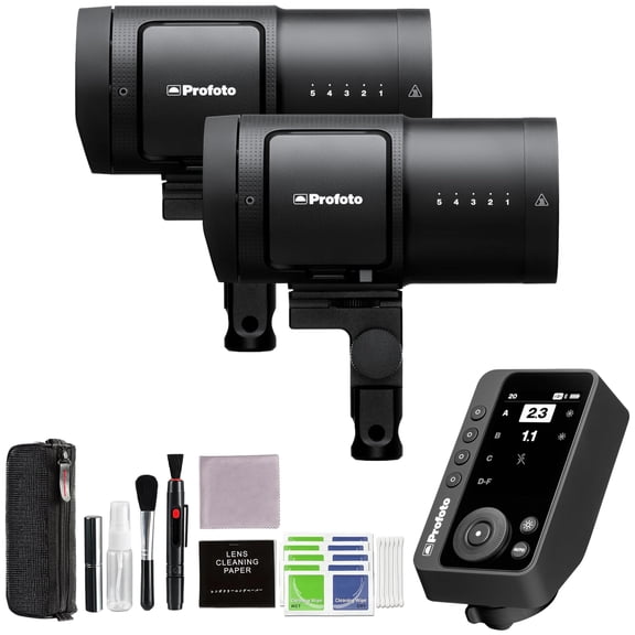 Profoto B20 OCF Flash Head Duo Kit with Profoto Connect Pro for Canon and Additional Accessories