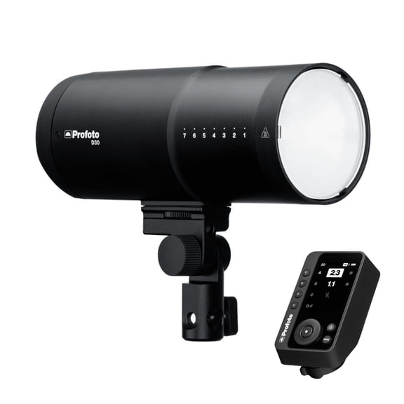 Profoto D30 Mains-Powered Monolight with 11 F-Stops Flash Range and Three Flash Modes Bundle with Connect Pro for Nikon