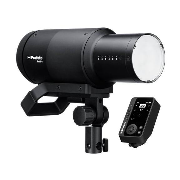 Profoto Pro-D3 750W Industrial-Grade Monolight Bundle with Profoto Connect Pro Wireless Transmitter for Sony Camera (2 Items)