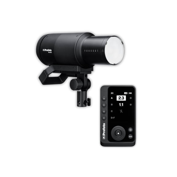 Profoto Pro-D3 Industrial-Grade Monolight Fast Recycling Time and Three Flash Modes (1250W) Bundle with Nikon Connect Pro (2 Items)