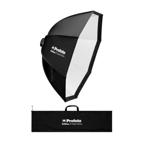 Profoto Softbox 4-Feet Octa Quick Set-Up Light Modifier with Front and Inner Diffuser (White Interior)