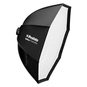 Profoto Softbox 4-Feet Octa with 1 F-Stop Diffuser for Profoto A-Series Flashes and 100mm Light Heads (Silver)