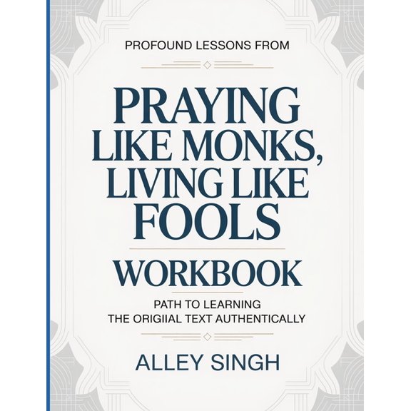 Profound Lessons From Praying Like Monks, Living Like Fools: Path To Leaning The Original Text Authentically, (Paperback)